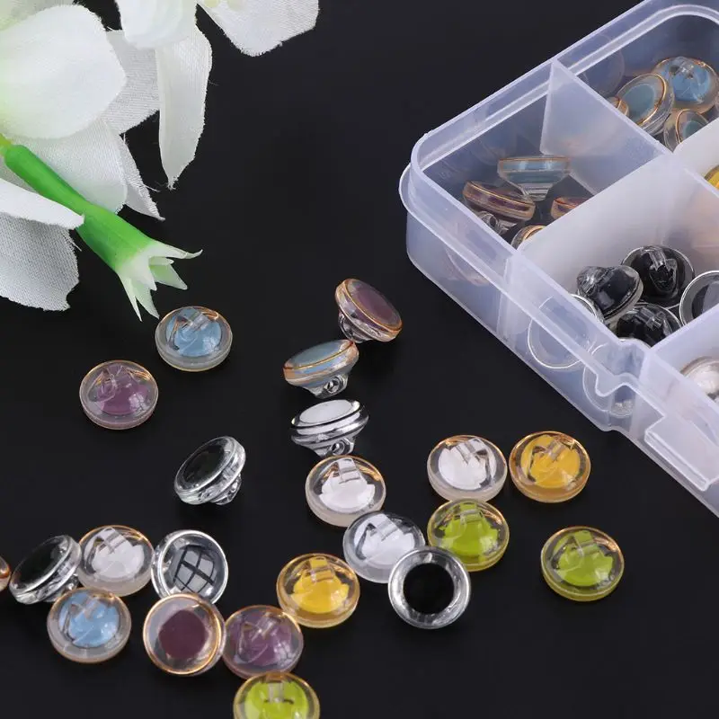 

100pcs Plastic Safety Eyes Button Sew On Bear Doll Animal Stuffed Plush Toys DIY Hand Sewing Accessories