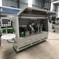 HF370A Small business portable woodworking machine acrylic straight cabinet automatic edge banding machine wood edge bander