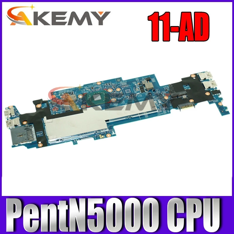 

Рабочая 100% hp pavilion X360 11-AD 11M-AD материнская плата PentN5000 L20761-601 16846-1 448.0F502.0011 тестирование