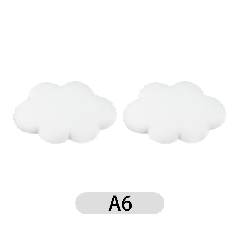 

2 Pieces Refrigerator Magnet Cute Cloud Magnet Sticker Message Gift Decoration