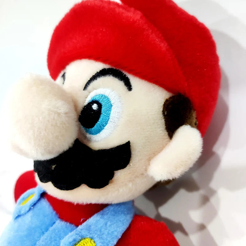 

40cm Super Mario Plush Toy Green Red Mario Bros Stuffed Game Mario Doll Kawaii Cute Soft Birthday Surprise Gifts For Kids Boys