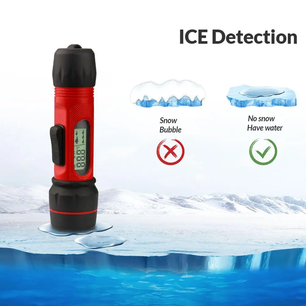 Гидролокатор рыболокатор для ледовой рыбалки эхолот с цифровой ручкой