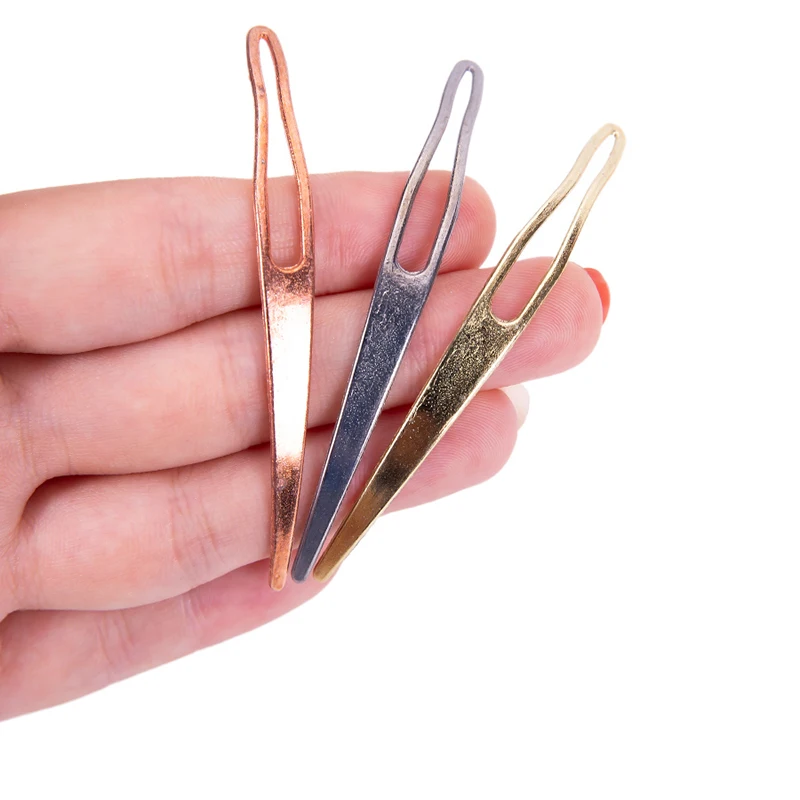 

10pcs silver gold Dreadlocks Tool Craft Sisterlocks Crochet Braid Hair Interlocking Tools Curved Hair Needle for Your Locs Easy