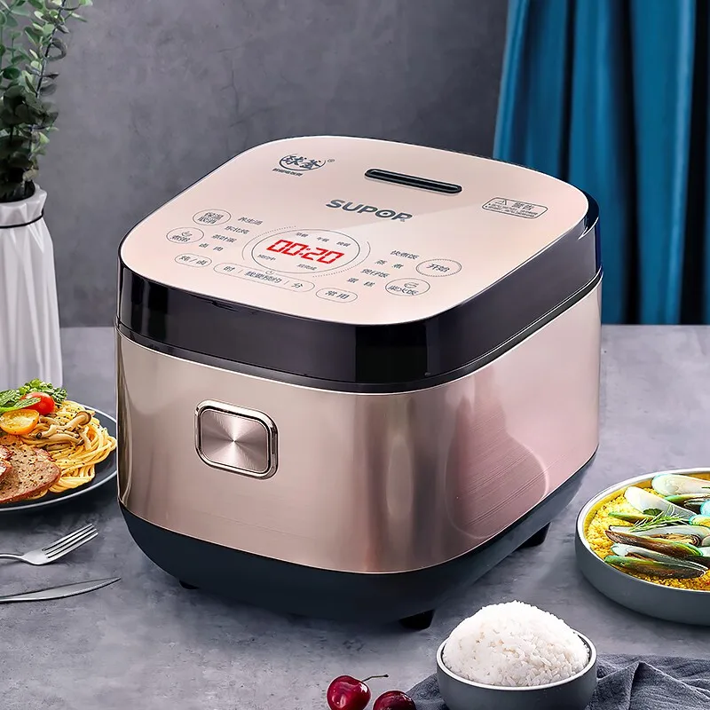 

SUPOR Electric Cooker 5L Blue Diamond Ball Kettle Feature Stew 2-8 People Multifunctional Intelligent Home Electric Cooker