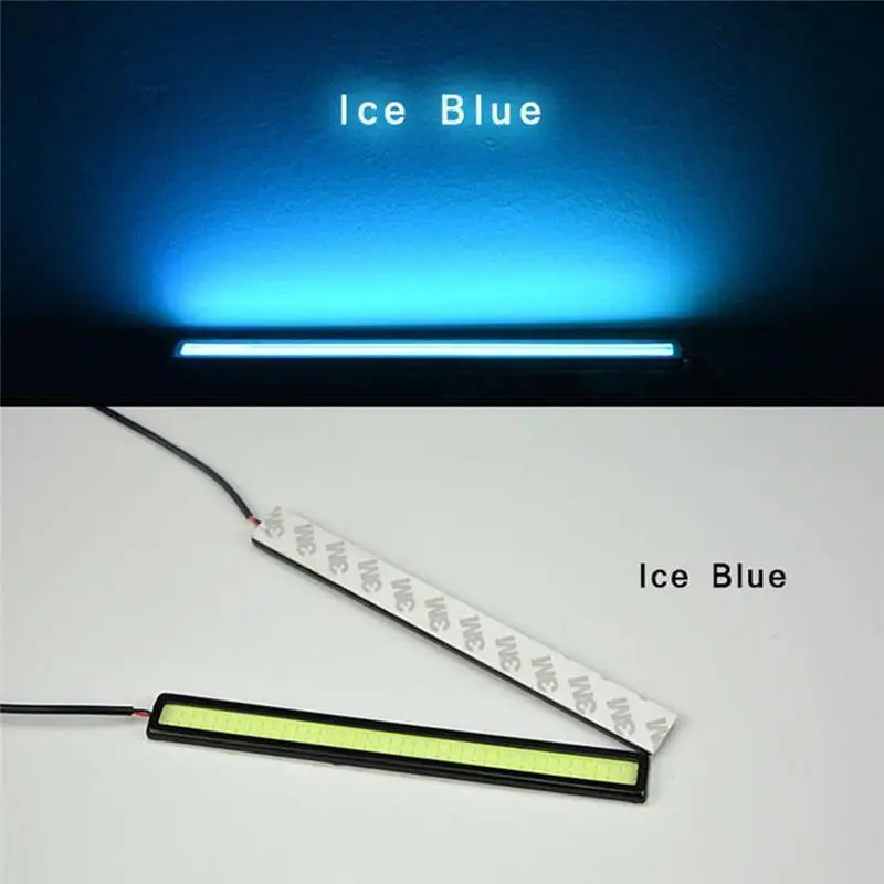 2X Ice Blue 12V 14cm LED COB Car Auto DRL Driving Daytime Running Lamp Fog Light | Автомобили и мотоциклы