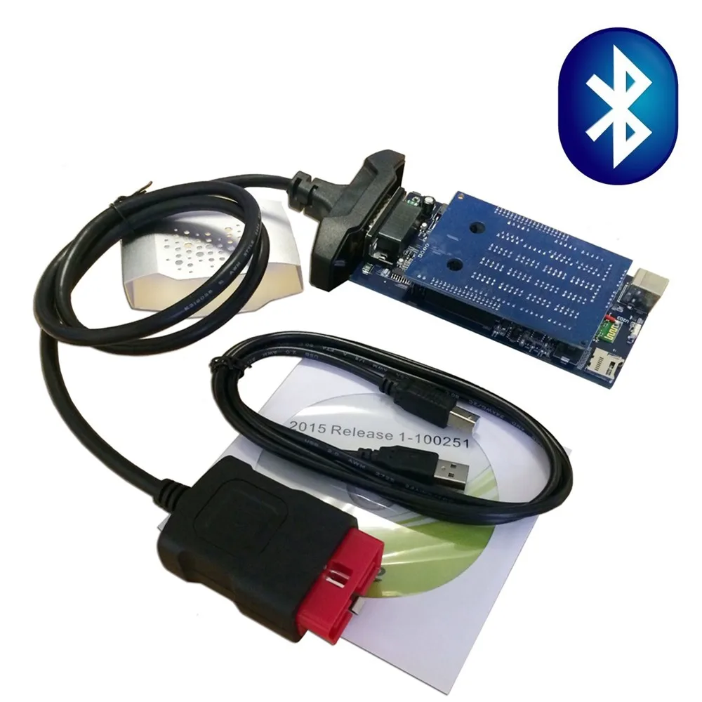 Полный комплект диагностических инструментов VD TCS CDP Pro Plus со светодиодной