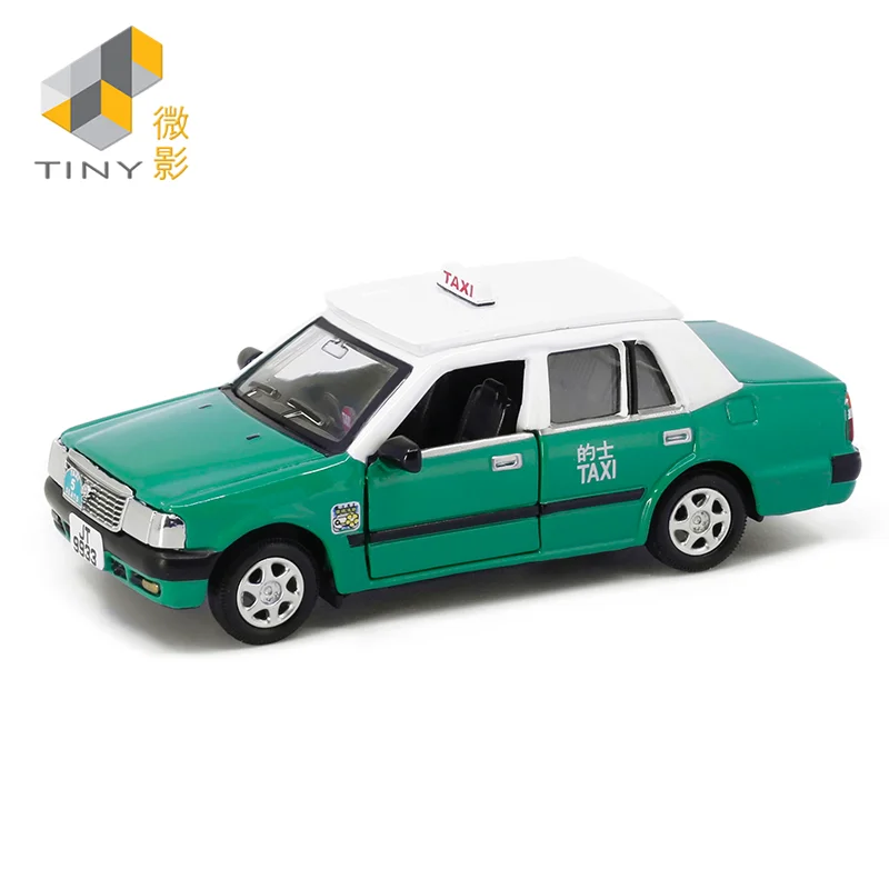 Крошечная модель такси № 45 из алюминиевого сплава для комфортного 64