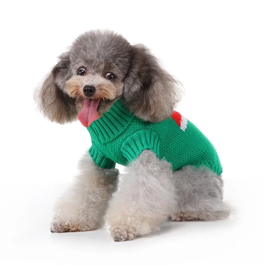 Новая зимняя одежда для собак Рождественская жилетка домашних животных кошек