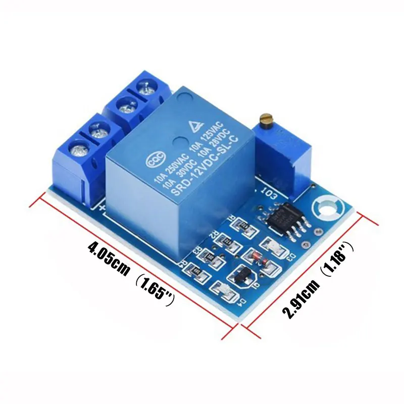 Модуль защиты от низкого напряжения аккумулятора плата отключения 12 В модуль