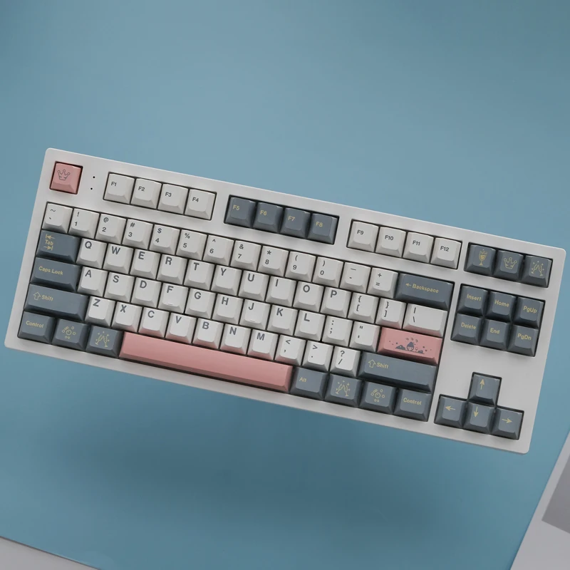 Mechanical Keyboard GMK Momo Yume Keycap PBT Keycaps Dye Sub Keycap Set For Cherry MX Switches Mechanical Keyboard