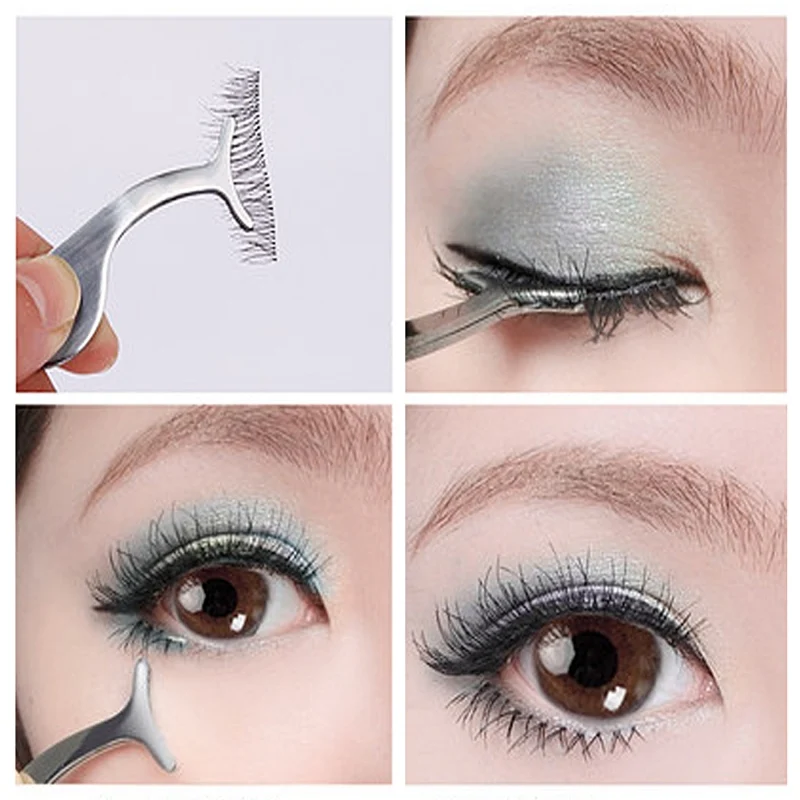 Щипцы для завивки накладных ресниц щипцы наращивания искусственных