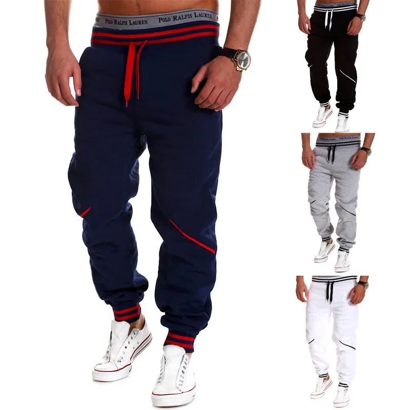 

New Fashion Mens Cargo Casual Solid colors Multi-pocket Trousers Plus Size Joggers Sweatpants Multiple styles can be selected