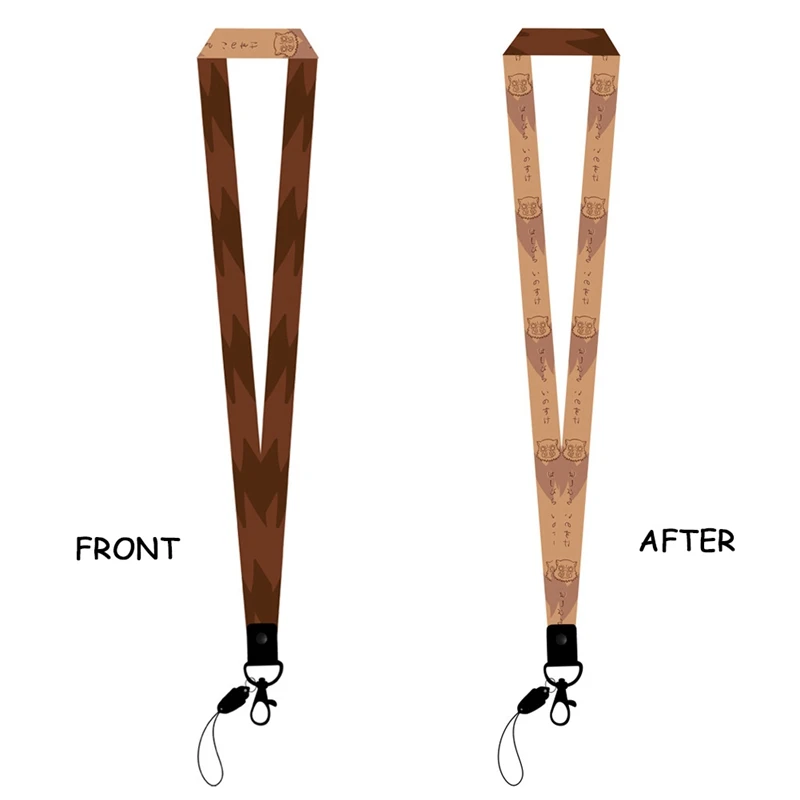 

Anime Elements Grid Stripe Lanyards for Mobile Phone Keys ID Card Cool Neck Strap Holder Lanyard Keychain Card Hanging Rope