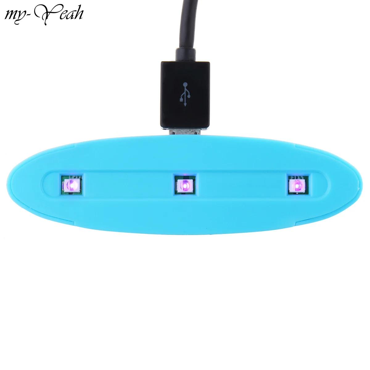 Переносная USB мини-лампа для сушки гель-лака ногтей my-Yeah 3 вт светодиодная лампа
