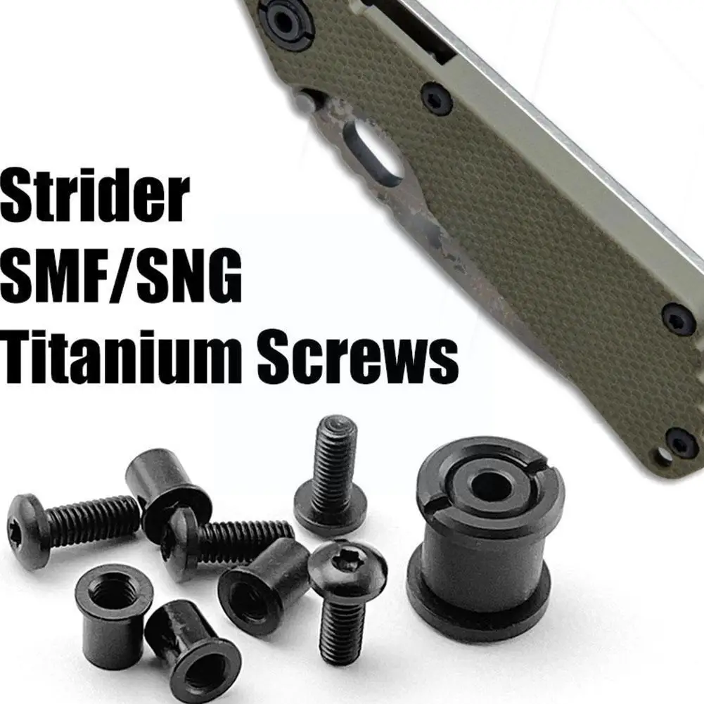 

Шпиндель из сплава Diy винт для ручки ножа шпиндель пара зажимов винт опорный вал для Smf Sng пара замков N6h8