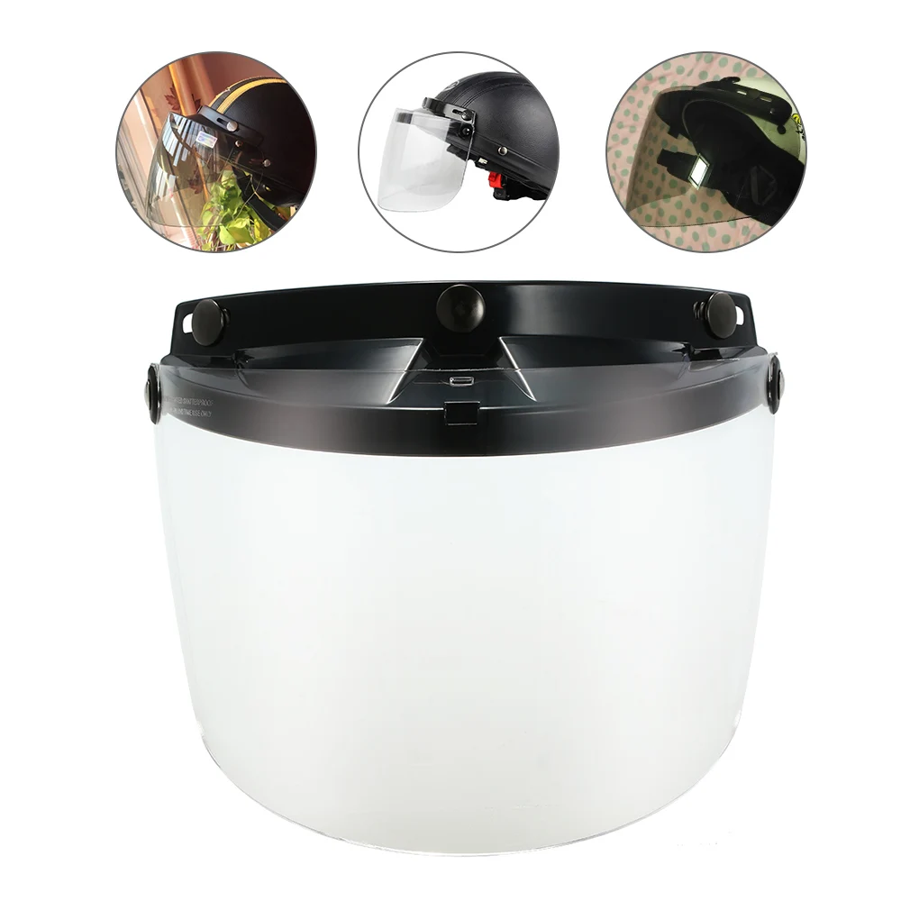 Универсальный усиленный поликарбонатный шлем защелкивающийся козырек Защитный