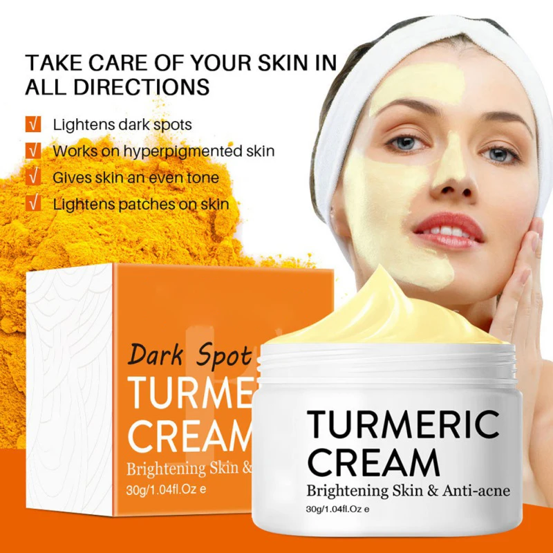 30 мл куркума угрей Лечение Уход за лицом крем ремонт шрам темное пятно