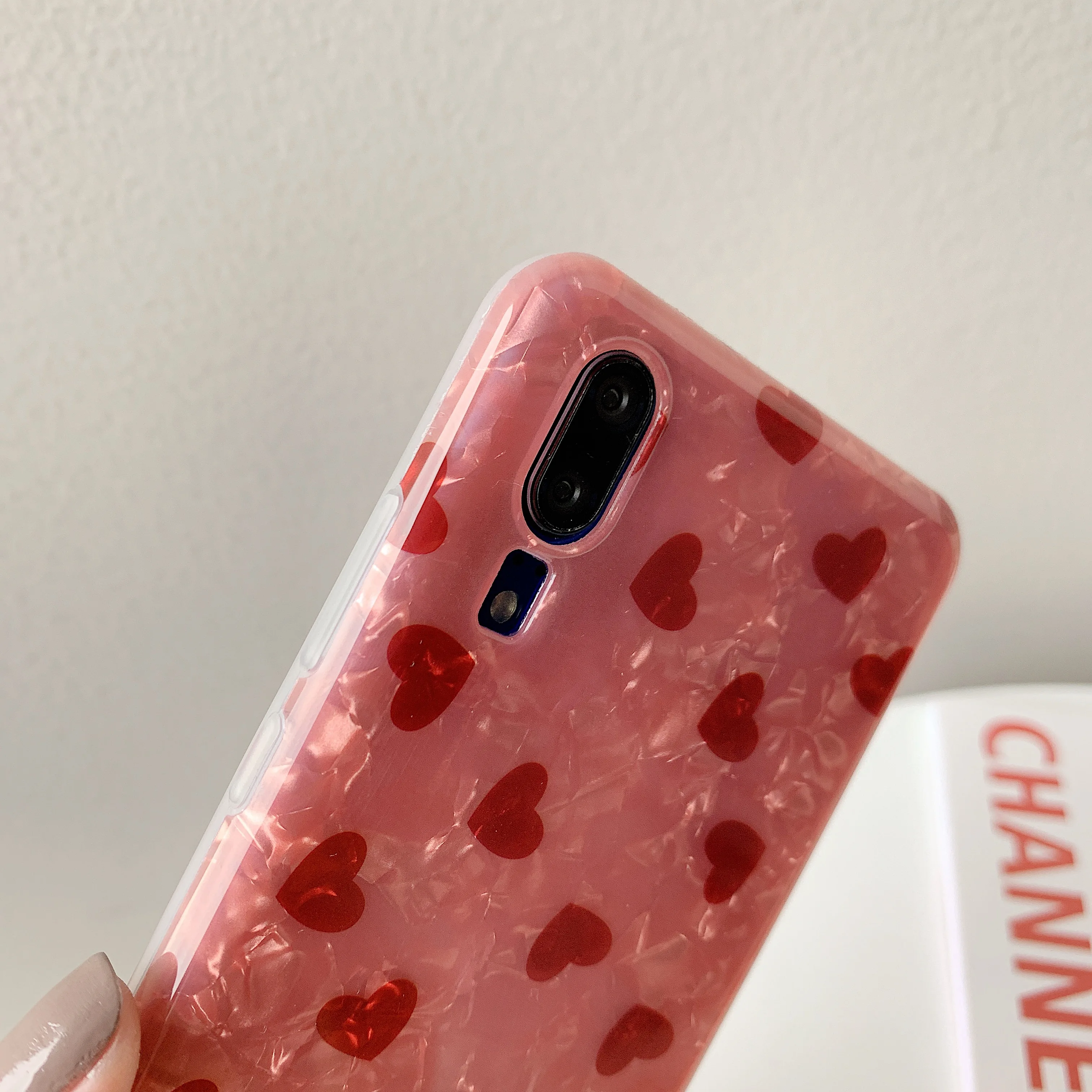 Ромб любовь shell ремень через плечо чехол для телефона для huawei P30 pro P20 P10 плюс mate10 mate20 honor 20 pro 10 9 nova 5 4 3 3i 2s
