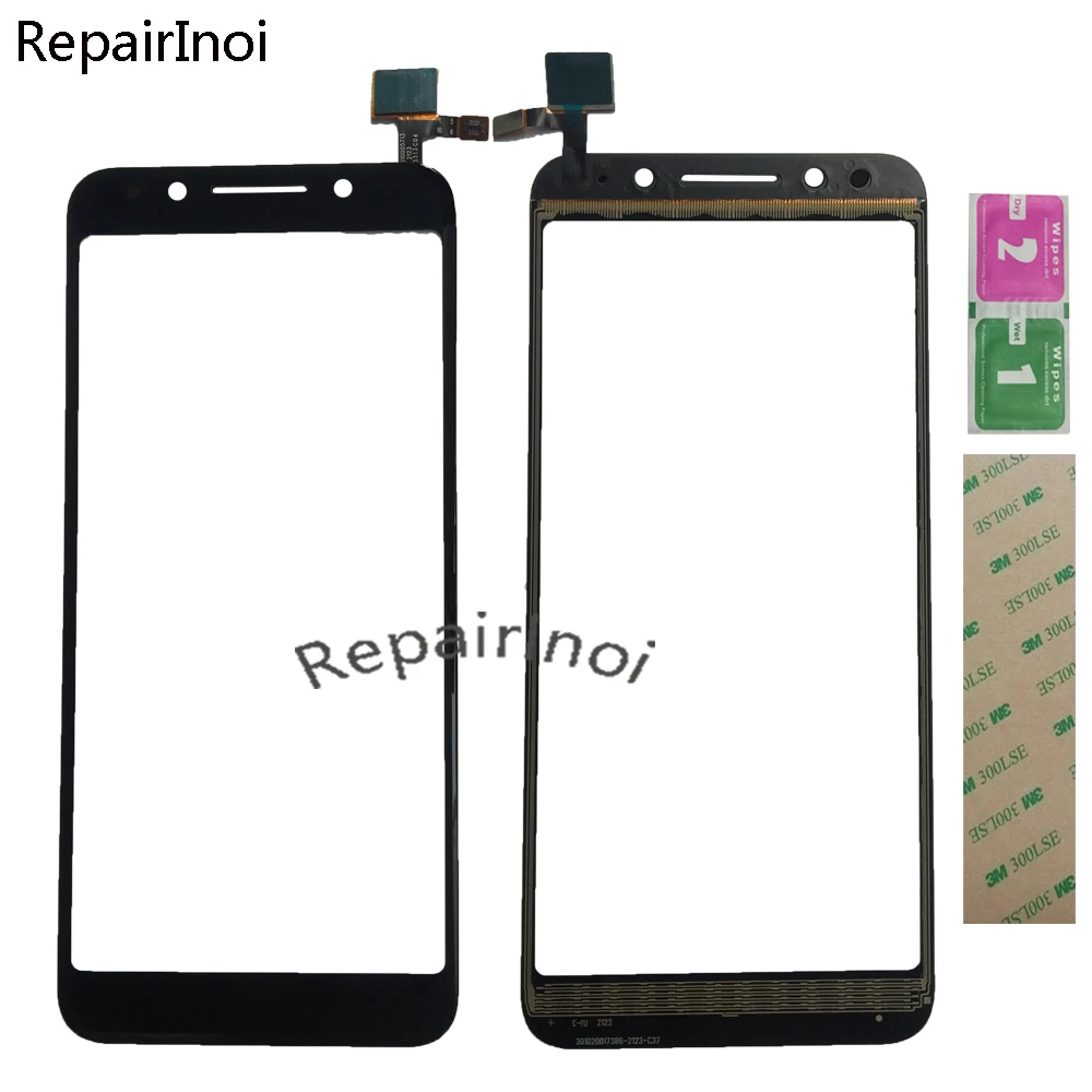 

10Pcs Mobile Touch Screen For Alcatel 5059S 5059Z 5059 2019 Touch Screen Digitizer Panel Front Glass Lens Sensor 3M Glue Wipes