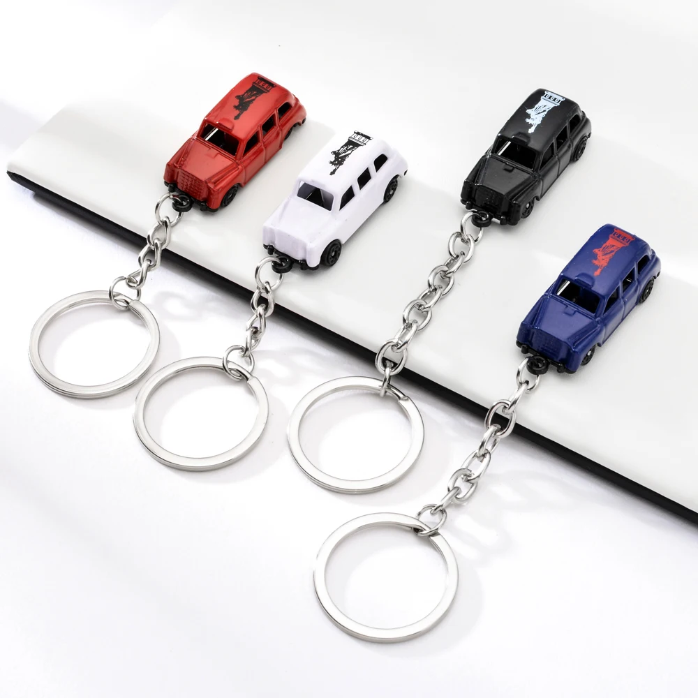 Vicney Новое поступление брелок для ключей такси из цинкового сплава Статуя Свободы