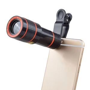 12X HD Mobile Phone Camera Lens Fish Eye Lenses Phone Lens Kit Super Wide Angle Telescope Optical Zo in India