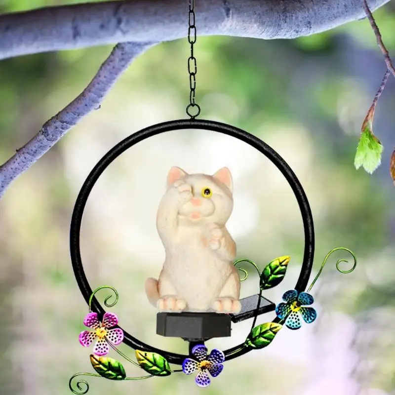 Прочный светодиодный светильник на солнечной батарее декоративный