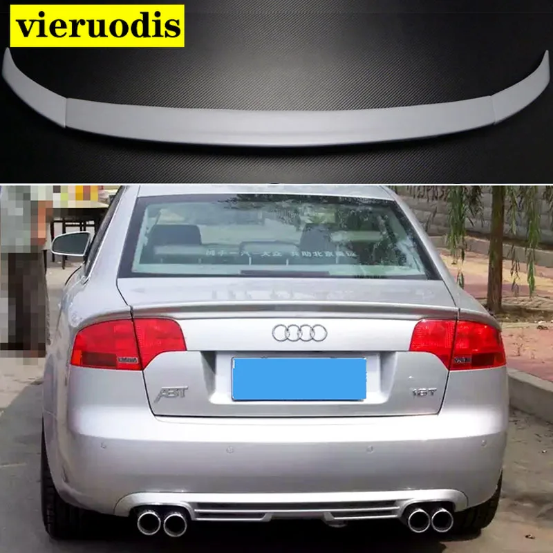 Стильный спойлер для заднего багажника Audi A4 B7 PU ABT неокрашенный 2005-2008 | Автомобили