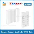 Пульт дистанционного управления SONOFF RM433, 433 МГц, 8 кнопок, работает с SONOFF D1RF4CH Pro R3TX SeriesRF Bridge