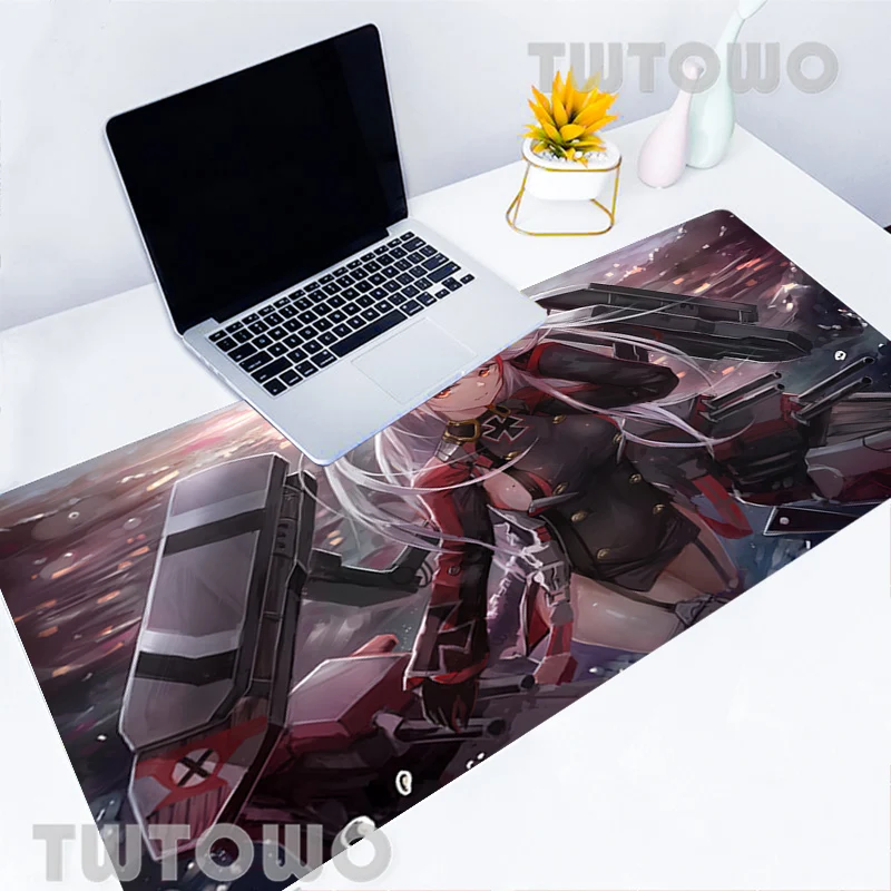 

Azur Lane Large Custom Hot Sell Mouse Mat Anti-slip Gamer Natural Rubber Home Office Decoration MousePad Desktop Mouse Pad