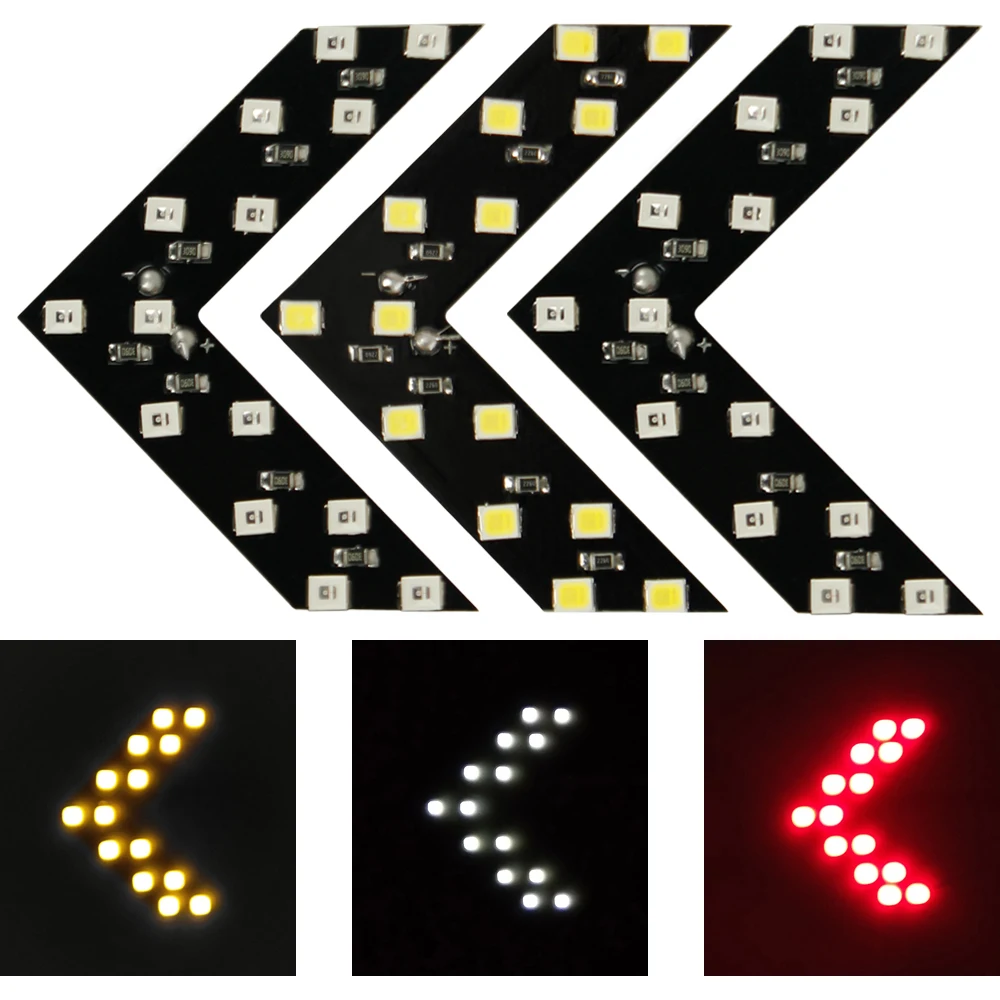 Светодиодный светильник со стрелками для автомобиля зеркальный заднего вида VW