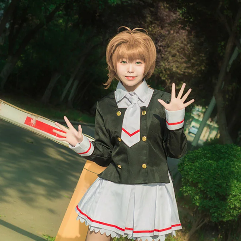 Sakura девочки Сакура Униформа cos JK Форма Изменение маленькая Avenue храм школьная