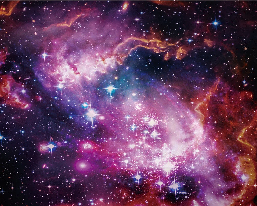 

High Quality Curtains Living Room Dream Space Brilliant Starlight Curtain Luxury 3d Curtains for Modern Interior Window Decorati