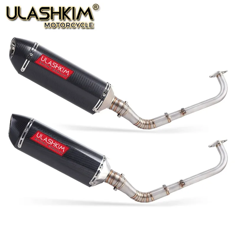 

Full System Slip On For yamaha NVX155 NVX 155 Aerox155 Aerox 155 Modified Front Middle Link Pipe Motorcycle Exhaust Muffler