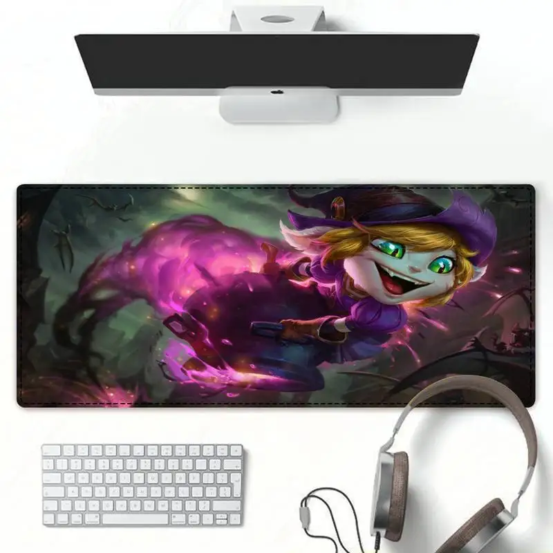 

New Products League of Legends Tristana Mouse Pad Gamer Keyboard Maus Pad Desk Mouse Mat Game Accessories For Overwatch