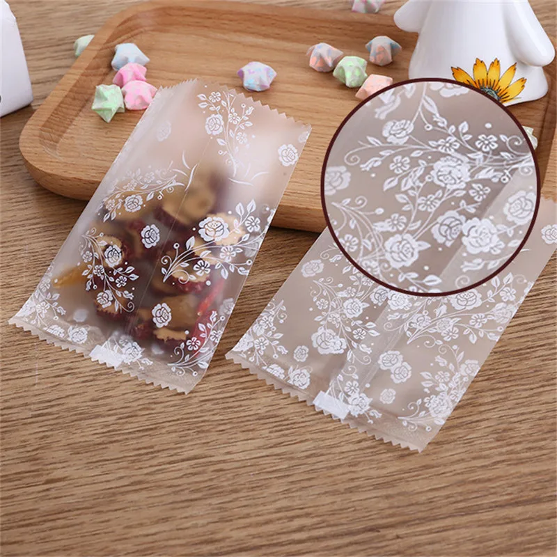 100 шт. пластиковые пакеты для упаковки фруктов чая конфет | Дом и сад