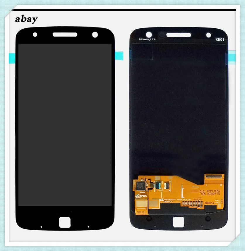 5 'ɺmoled для Motorola Moto Z Droid Xt1650 Xt1650-01 Xt1650-03 Lcd дисплей Сенсорное Стекло в сборе