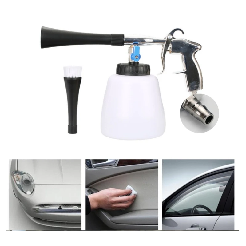 

Cleaning Set-Tornado Car Interior Detailing Kit Cleanse Deep Your Car Seats, Leather, Floor Mats, Carpet, Upholstery