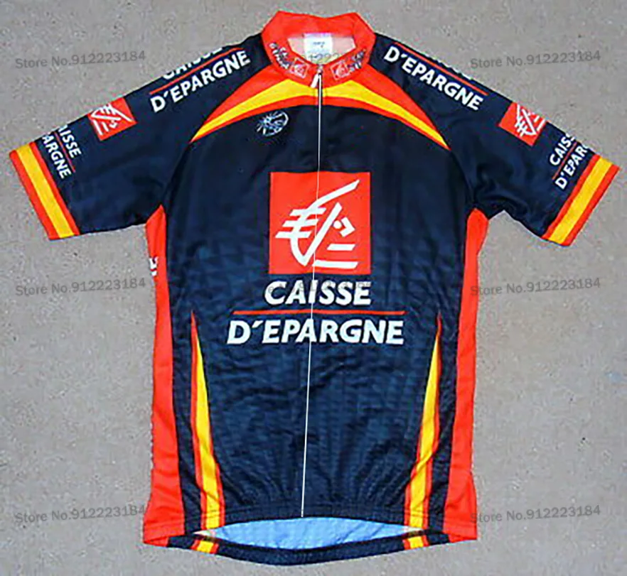 Профессиональная команда Испании черная велосипедная Джерси мужская рубашка с