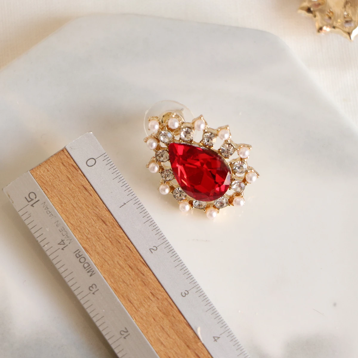 Серьги гвоздики в ретро стиле женские Изящные Ювелирные украшения с кристаллами