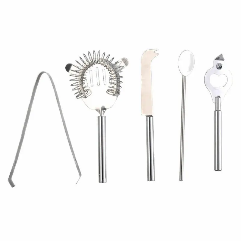 5 шт. шейкер для коктейлей из нержавеющей стали 350 мл|Блендеры коктейлей| |