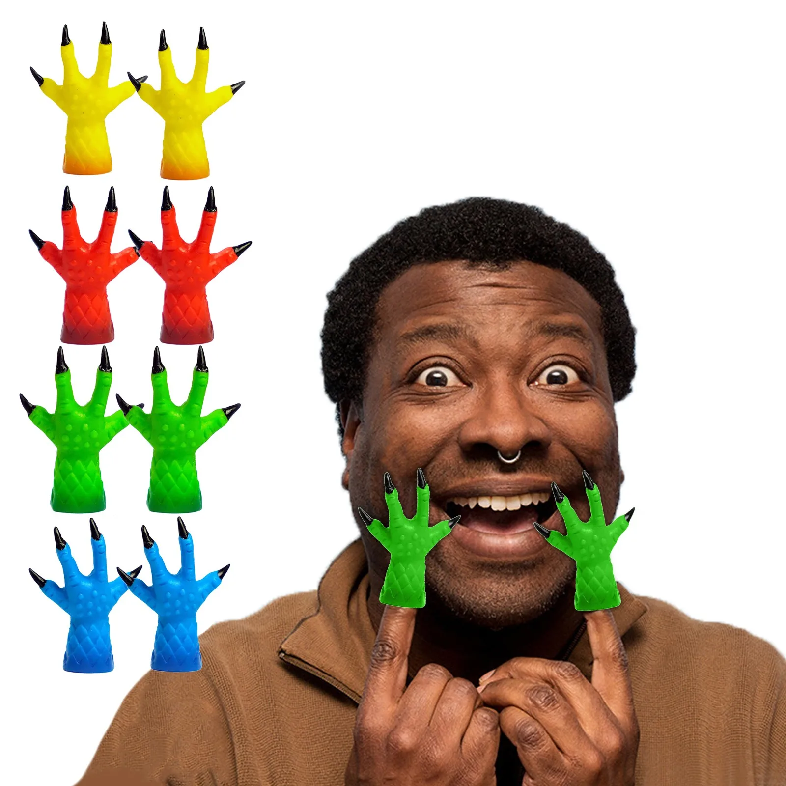 

Забавные маленькие игрушки, животные, уродливые Холли, ручные куклы на пальцы, сувениры вечерние, 2 шт., забавные маленькие игрушки, животные,...