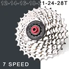 Горный велосипед с резьбовым маховиком 7 8 9 скоростей 11-36T 12T-28T 13T-32T кассета Сверхлегкий велосипедный маховик Складная башня Колесо
