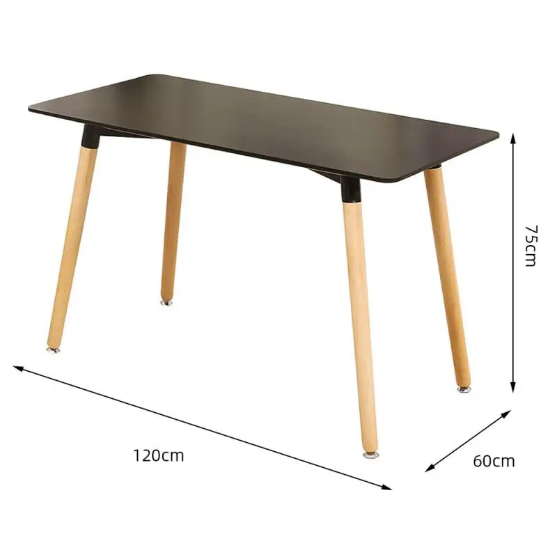 Обеденный стол в нордическом минималистическом стиле 120*60*75 см обеденный барный