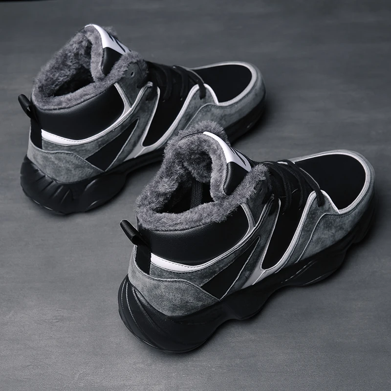 резиновые сапоги красовки кроссовки мужские Мужские ботинки Зимние очень теплые
