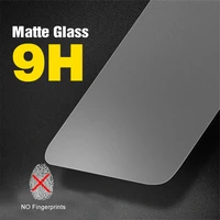 12pcs frosted matte protective glass for xiaomi redmi note 9s 6 7 8 9 10 pro max 8t 9a 8a 7a note9pro screen protector film