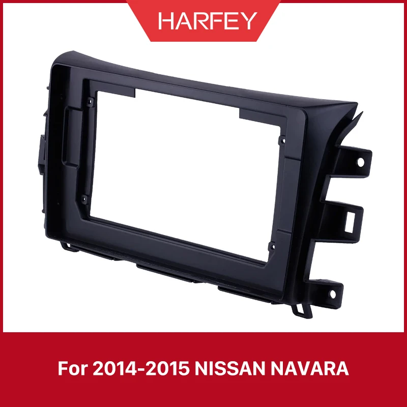 Рамка Harfey для автомобильного радио 10 1 дюйма 2014 2015 NISSAN NAVARA Audio Dash Trim Fascia Panel Kit