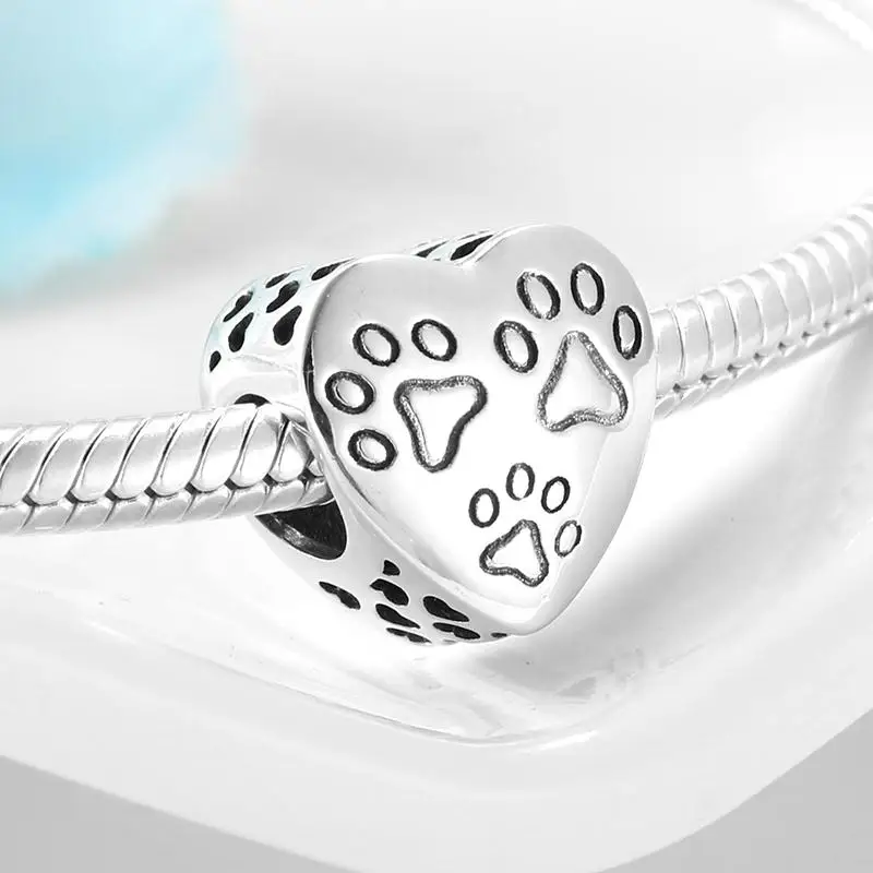 Модные ювелирные изделия из стерлингового серебра 925 пробы с изображением