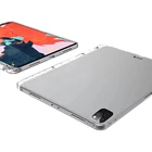 Чехол для планшета Apple iPad Pro 12,9 2020, защитный силиконовый прозрачный чехол из ТПУ с подставкой для ручек, мягкий чехол 12,9 дюйма, A2069, A2032, A2033