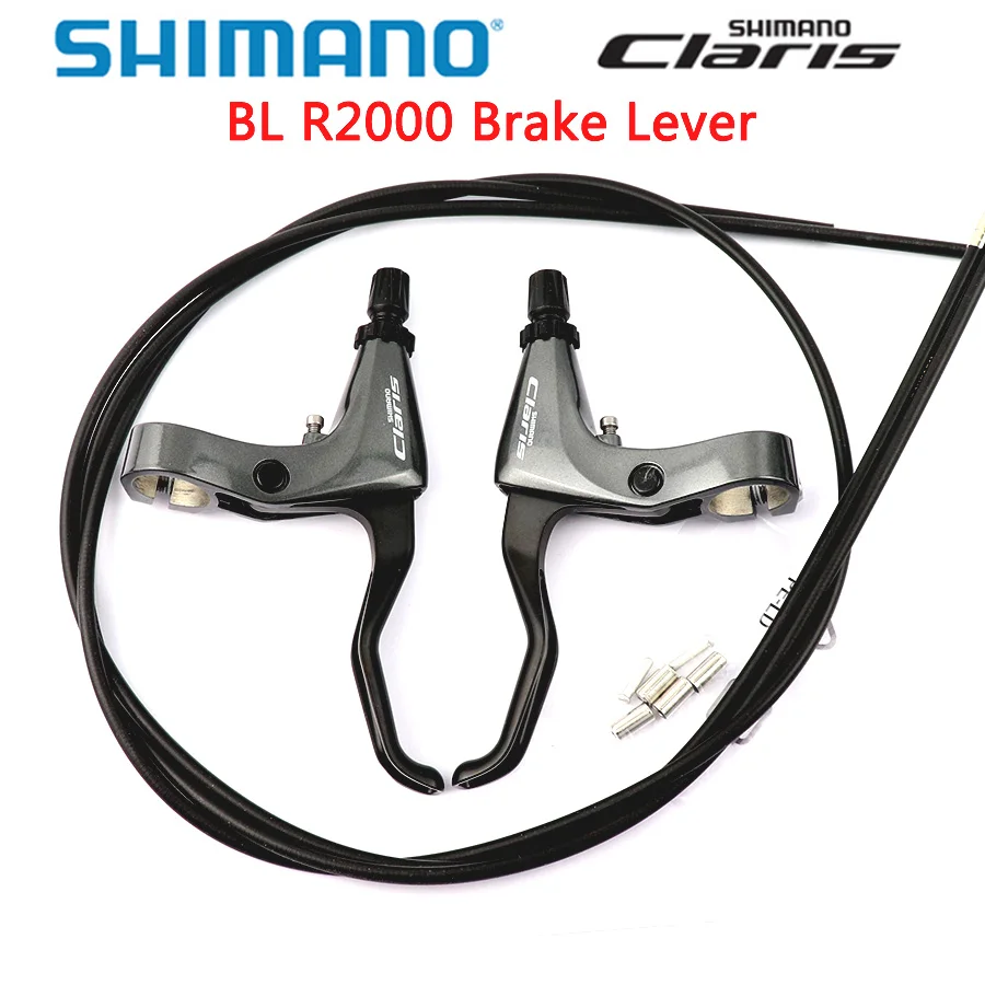 Shimano Claris BL R2000 рычаг тормоза для шоссейного велосипеда, в комплект входят тормозные кабели и внешние корпусы, запчасти для шоссейного велосипеда