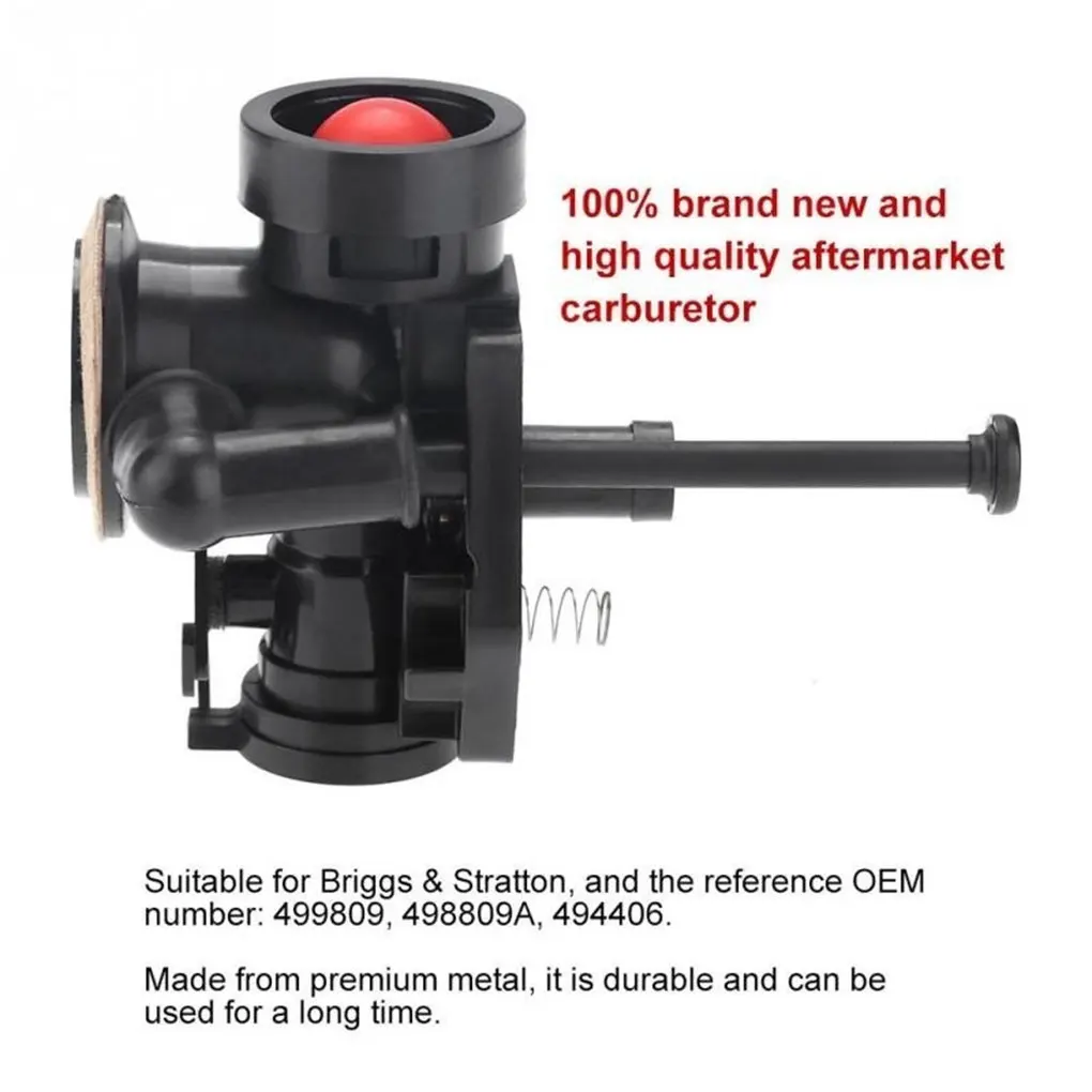Запасной карбюратор для газонокосилки Briggs & Stratton 499809 498809A 494406|Карбюраторы| |
